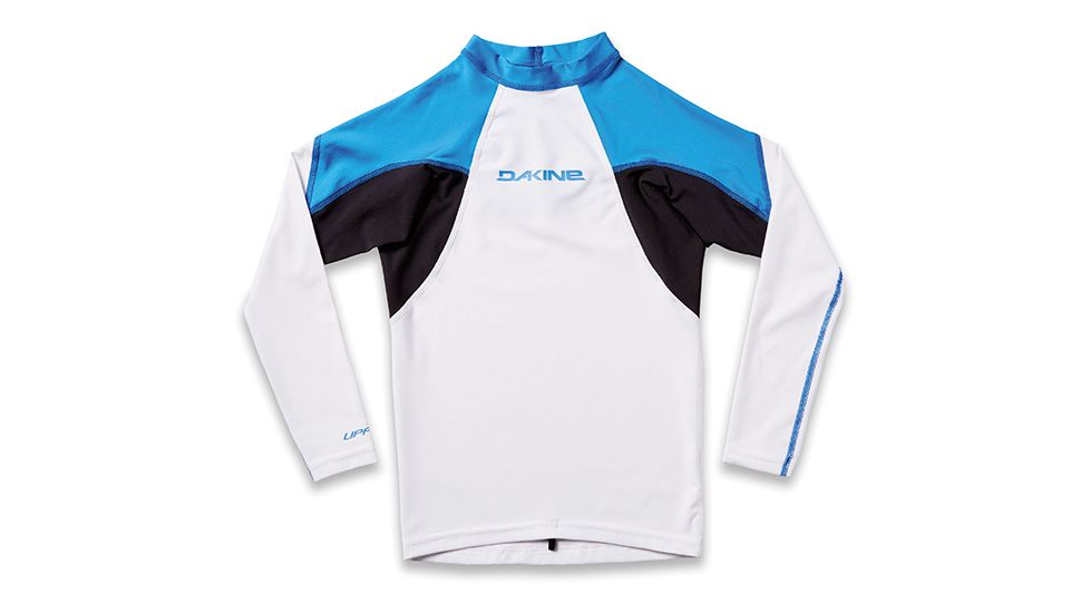 Dakine BoyS Heavy Duty Snug Fit L-S, WHITE, 10, 10001687-ITE-10