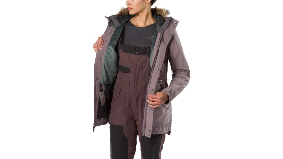 Dakine Brentwood Jacket - Womens, Shark / Amethyst, Large, 10001963-S/A-91M-L