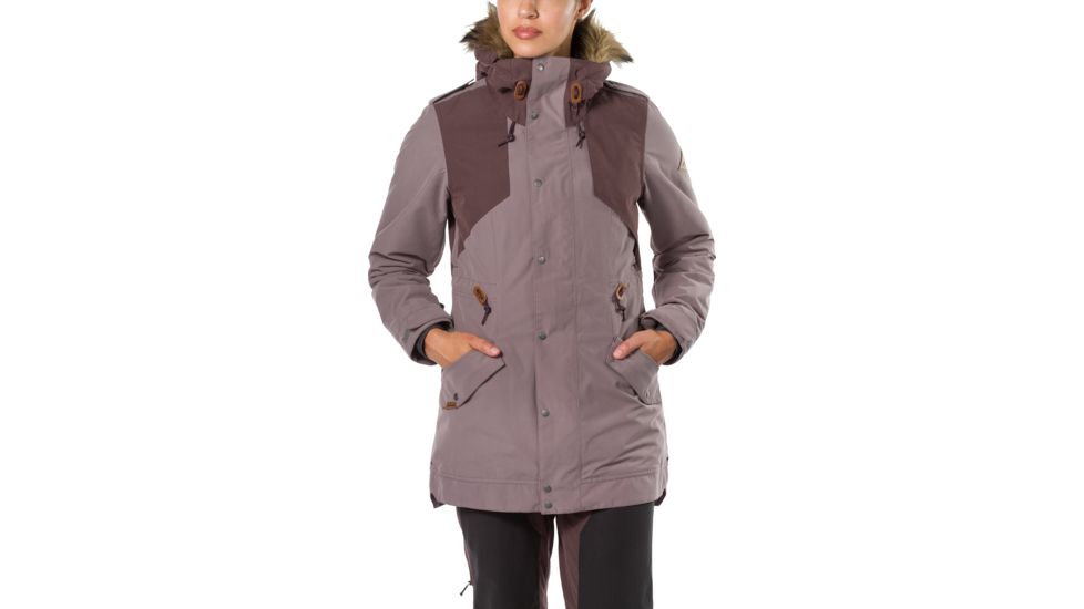Dakine Brentwood Jacket - Womens, Shark / Amethyst, Large, 10001963-S/A-91M-L