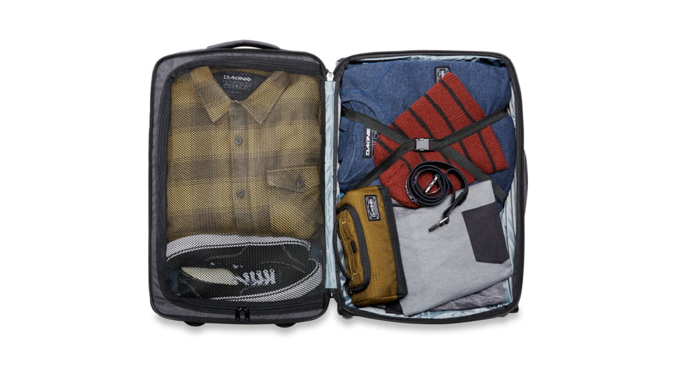 Dakine Carry On Roller, 42L, Carbon, One Size, D.100.4728.007.OS