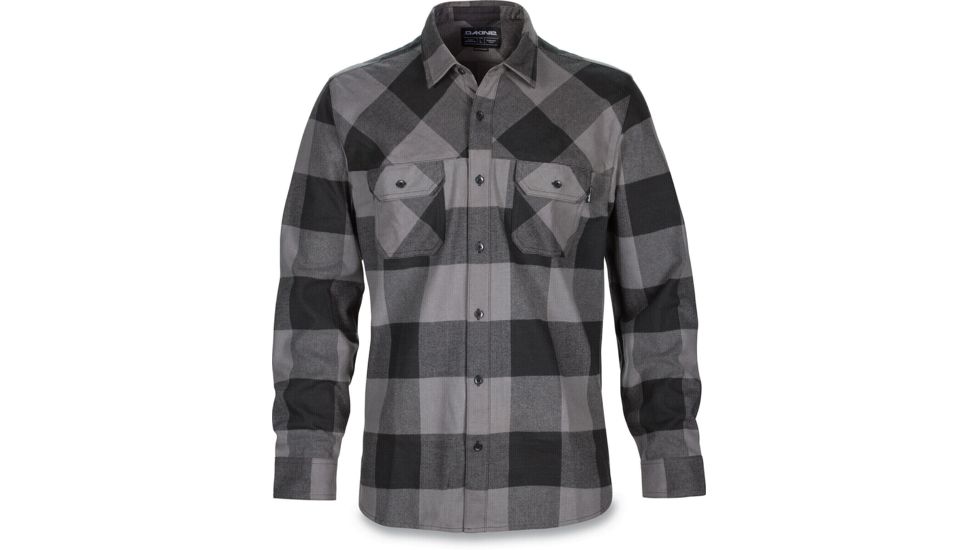 Dakine Cascade Long-Sleeve Flannel - Men's-Gunmetal-Medium