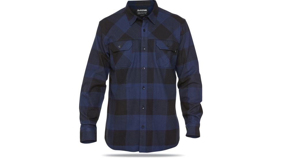 Dakine Cascade Long-Sleeve Flannel - Men's-Midnight-X-Large