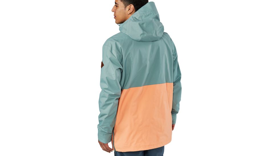 Dakine Clark Anorak - Mens, Coastal / Melon, 2XL, 10001959-C/ML-91M-XXL