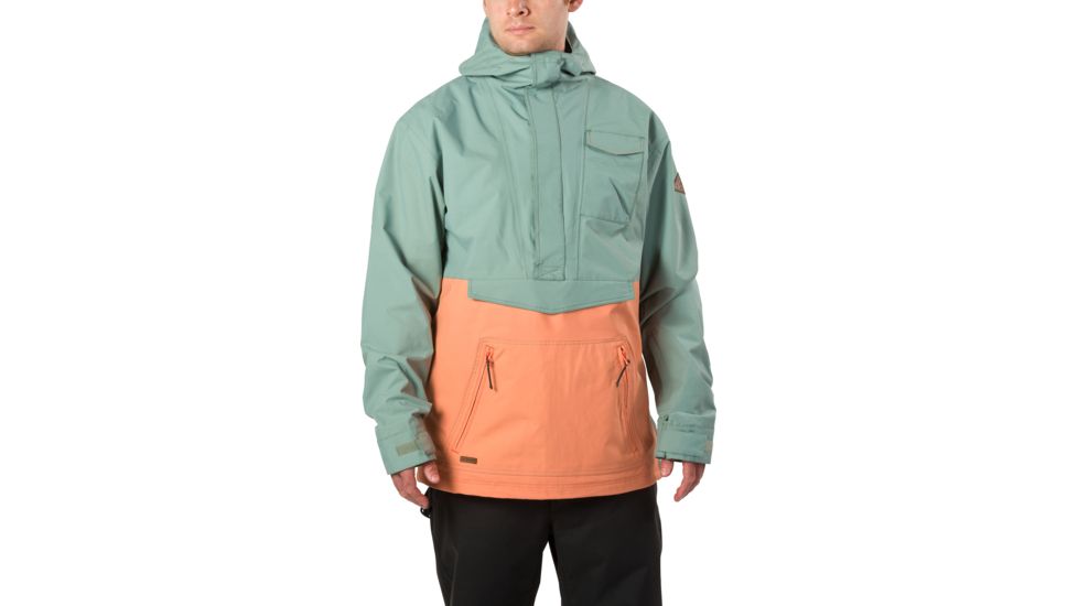 Dakine Clark Anorak - Mens, Coastal / Melon, 2XL, 10001959-C/ML-91M-XXL