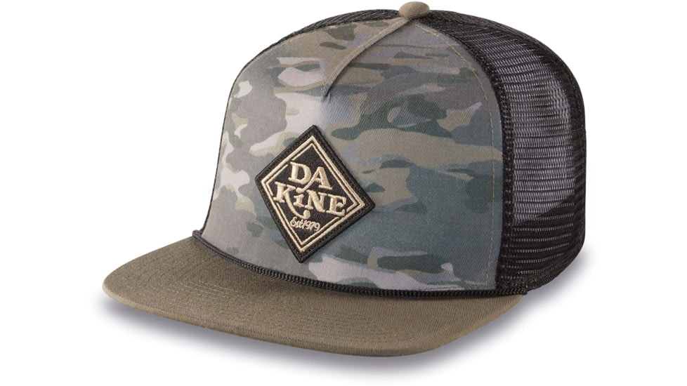 Dakine Classic Diamond Trucker Hat, Vintage Camo, One Size, D.100.4738.076.OS