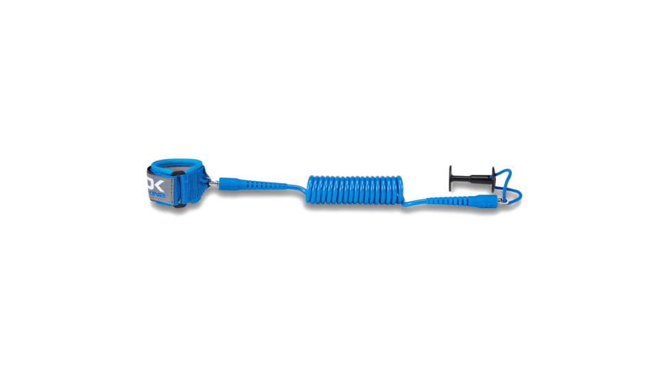 Dakine Coiled Wrist Leash, 4 X 1/4, Blue, One Size, D.100.4755.417.OS