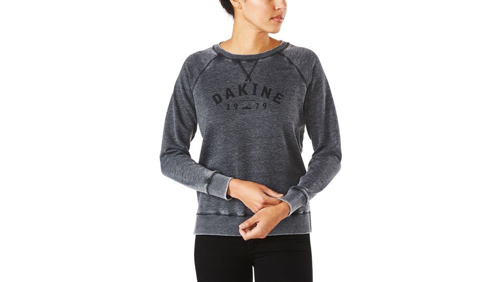 Dakine Constance Crew Neck Fleece, BLACK, XL, 10001358-LK-XL