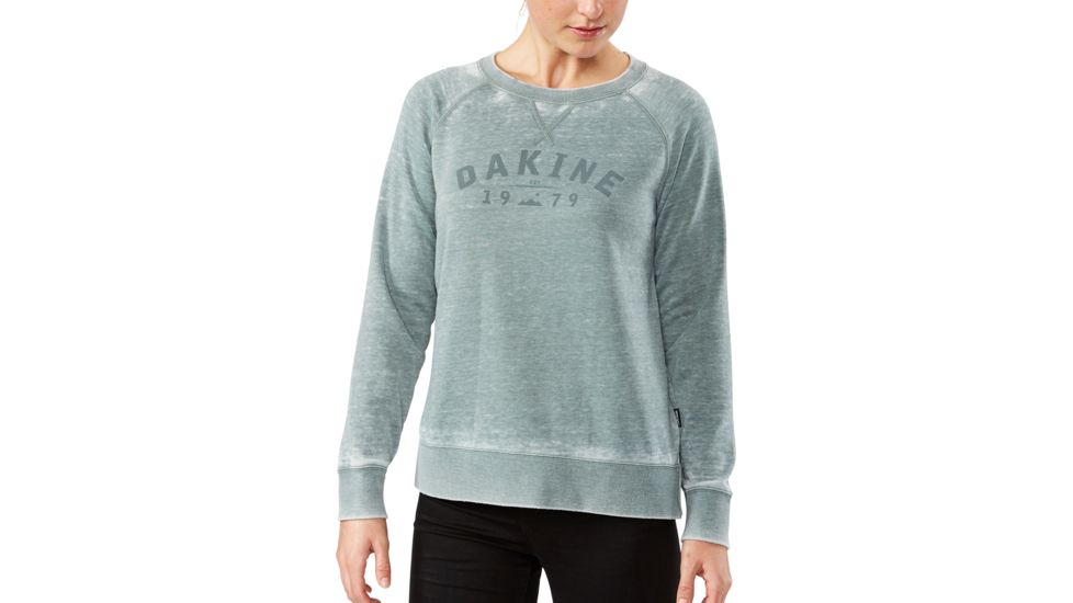 Dakine Constance Crew Neck Fleece - Womens, Coastal Green, Extra Large, 10001358-CG-91M-XL