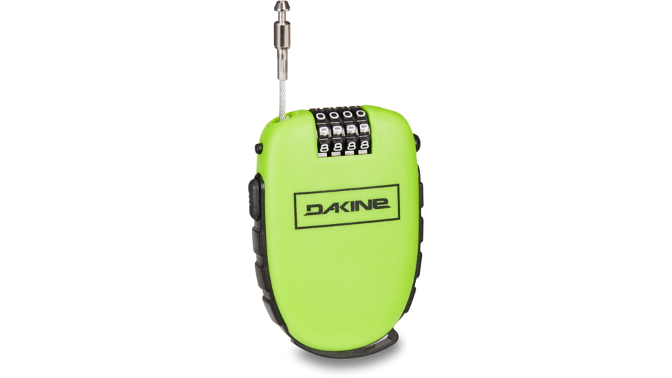 Dakine Cool Cable Lock, Green, 10002709-GREEN-02M-OS