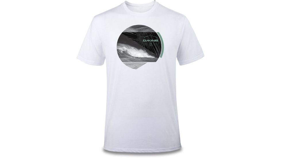 Dakine Crest Photo T Shirt - Mens, White, Large, 10002356-WHITE-L