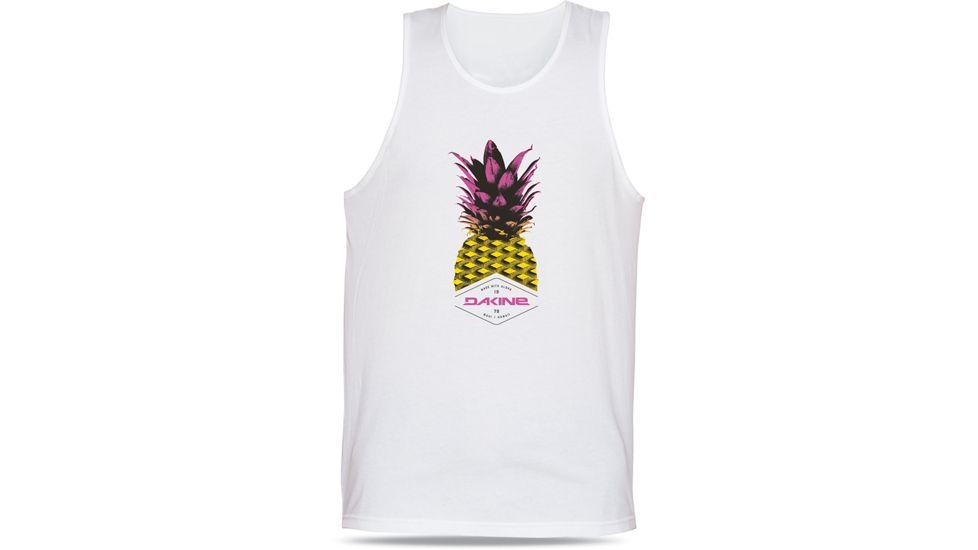 Dakine Dakineapple Tank - Men's, White, XL, 10001884-WHITE-81X-XL