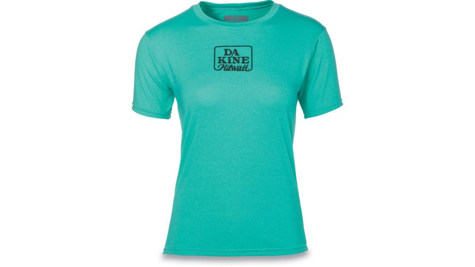 Dakine Dauntless Loose Fit Short Sleeve Rashguard - Women's-Solstice Heather-Small