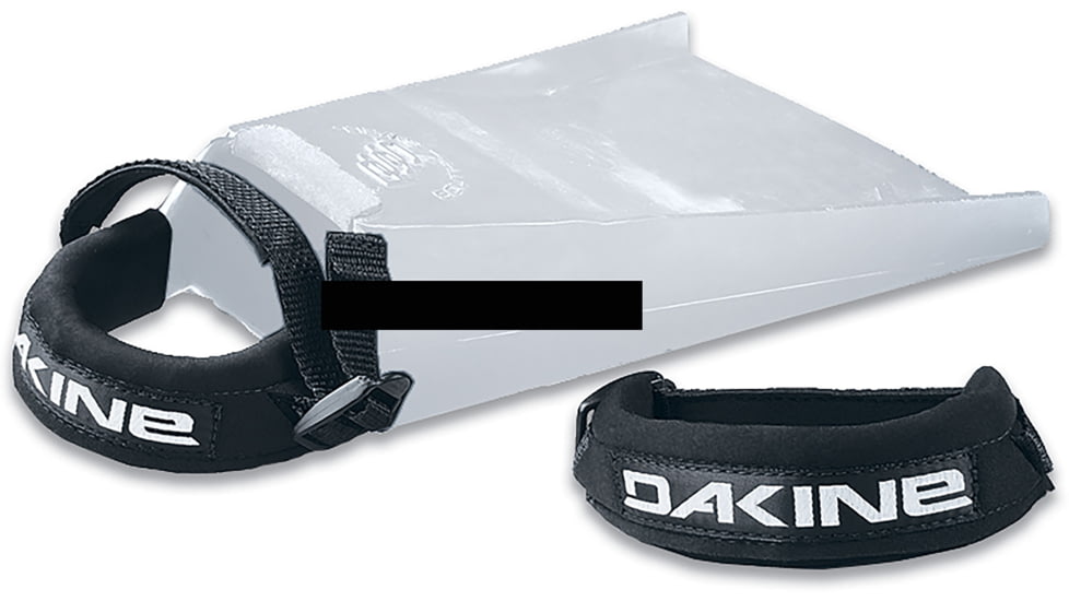 Dakine Deluxe Fin Leash, Black, One Size, 06700490-BLACK-11X