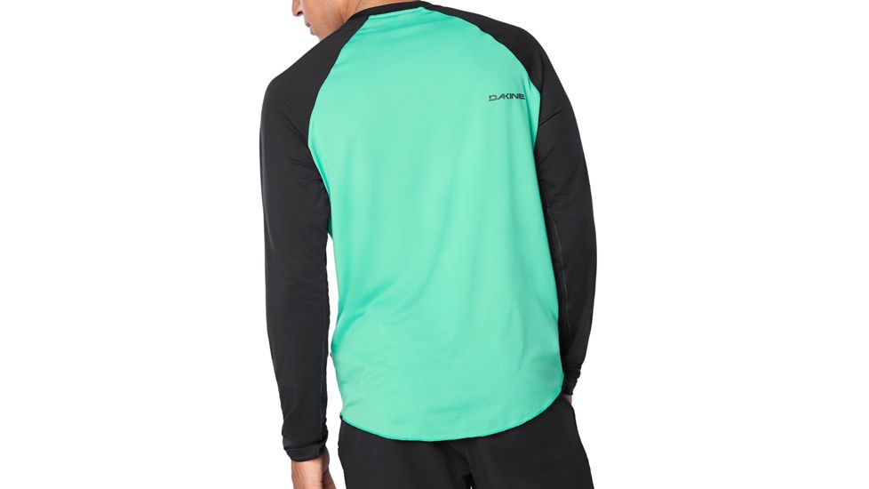 Dakine Dropout Long Sleeve Jersey - Mens, Electric Mint, Medium, 10002229-ELECTRICMN-M