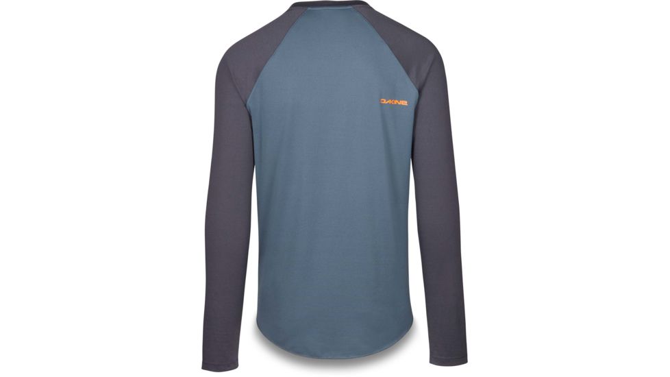 Dakine Dropout Long Sleeve Jersey, Slate Blue, Small, 10002229-SLATEBLUE-S