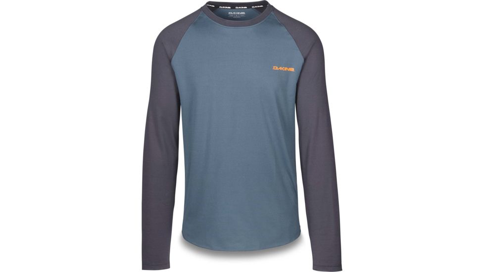 Dakine Dropout Long Sleeve Jersey, Slate Blue, Small, 10002229-SLATEBLUE-S