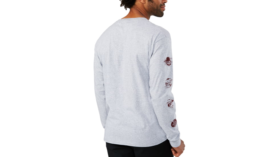 Dakine Evil Shred Long Sleeve - Mens, Grey Heather, Small, 10002126-GRYHEATHER-91M-S
