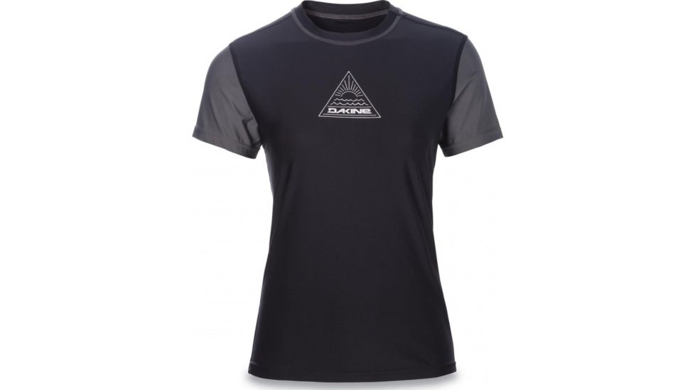 Dakine Flow Loose Fit Short Sleeve Rashguard - Women's-Black-Large
