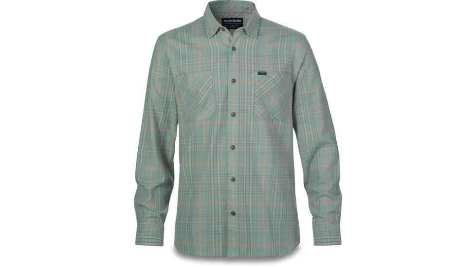 Dakine Franklin Flannel - Mens, Coastal Green, Medium, 10001172-CG-91M-M