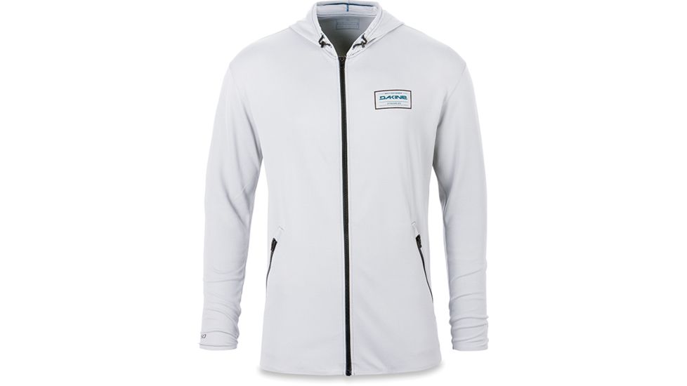 Dakine Inlet Loose Fit Front Zip Hoodie L-S, WHITE, XXL, 10001657-ITE-XXL