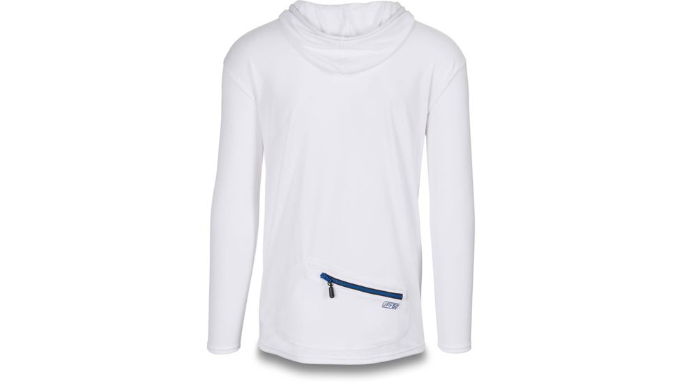 Dakine Inlet Loose Fit Front Zip Hoodie Long Sleeve - Mens, White, Extra Large, 10002284-WHITE-XL