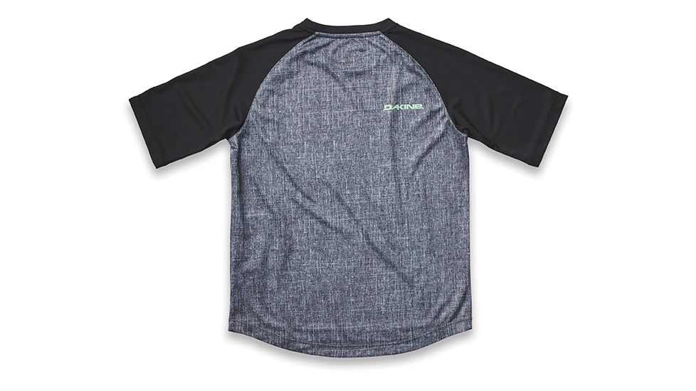Dakine KidS Dropout S-S Jersey, CARBON / BLACK, 6, 10001728-O/LK-6