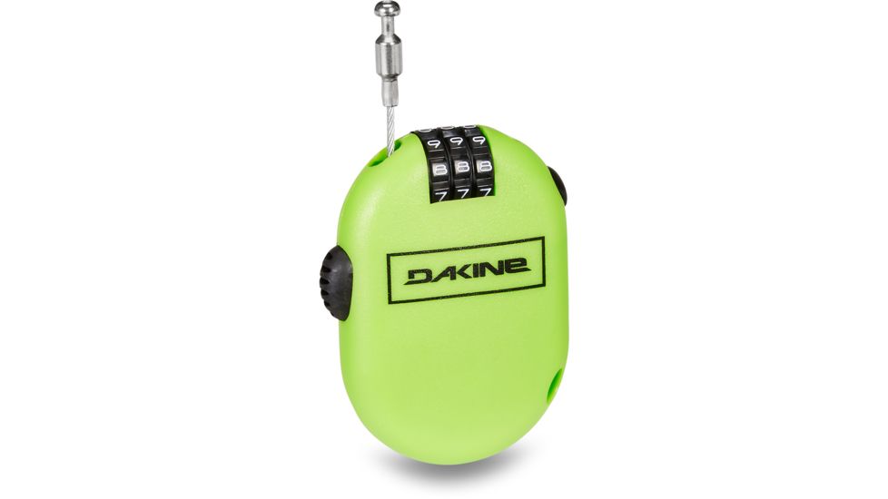 Dakine Micro Cable Lock, Green, 10002708-GREEN-02M-OS