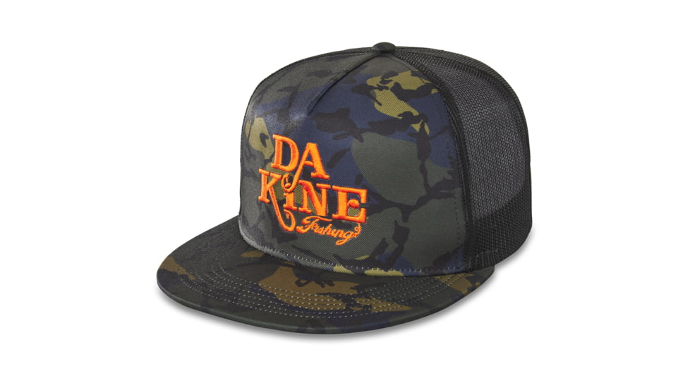 Dakine Offshore Flat Bill Trucker Hat, Cascade Camo, One Size, D.100.8332.930.OS