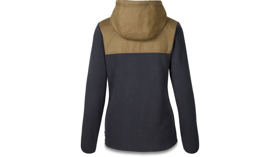 Dakine Parker Fleece - Womens, Black / Dark Olive, L, 12556-BLIV-L