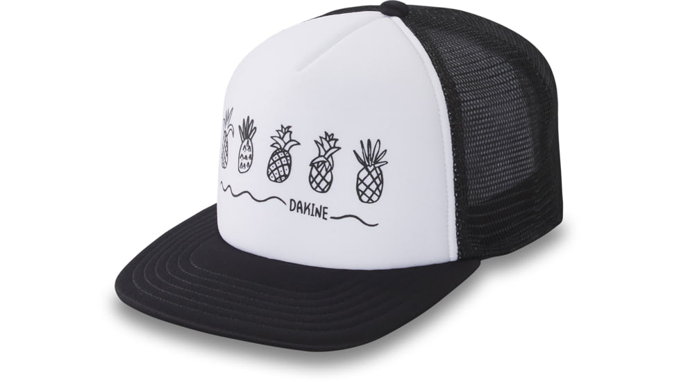 Dakine Pineapple Row Trucker Hat, Black, One Size, D.100.7515.001.OS