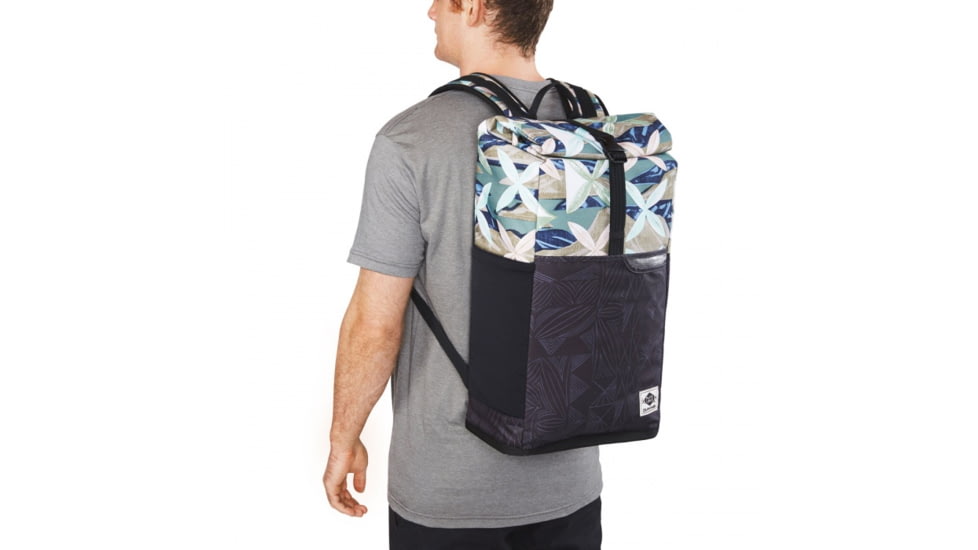 Dakine Plate Lunch Section Wet/Dry 28L Surf Backpack, Island Bloom, OS 10001832-ISLANDBLOM-81X-OS