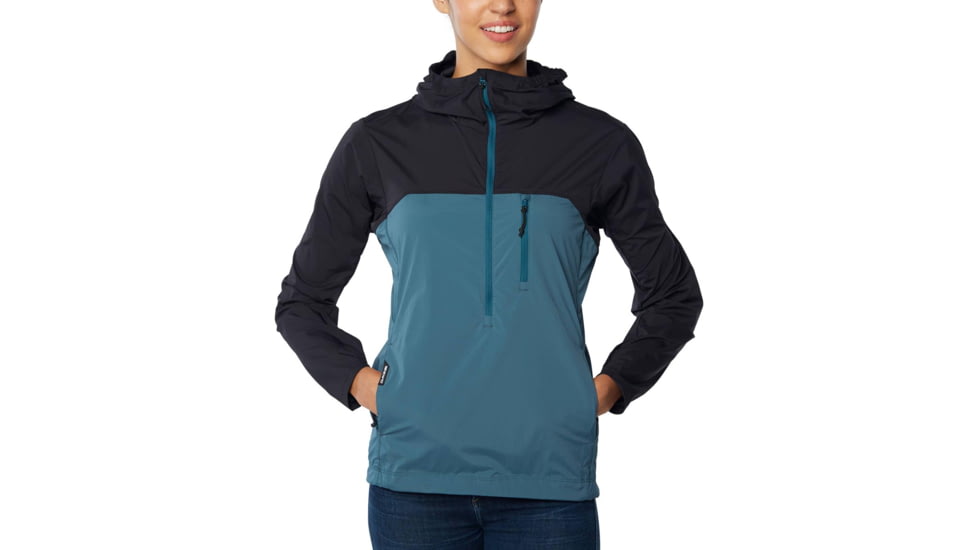Dakine Reserve Windbreaker - Womens, Black / Stargazer, Extra Small, 10002254-BLK/STARGZ-XS
