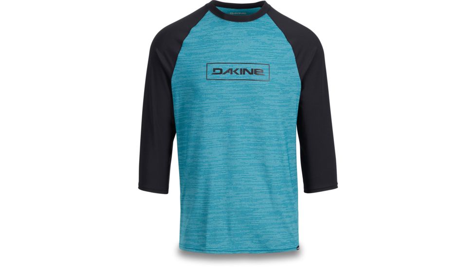 Dakine Roots Raglan Loose Fit 3/4 Sleeve - Mens, Seaford Heather, Small, 10002311-SEAFORDHTH-S