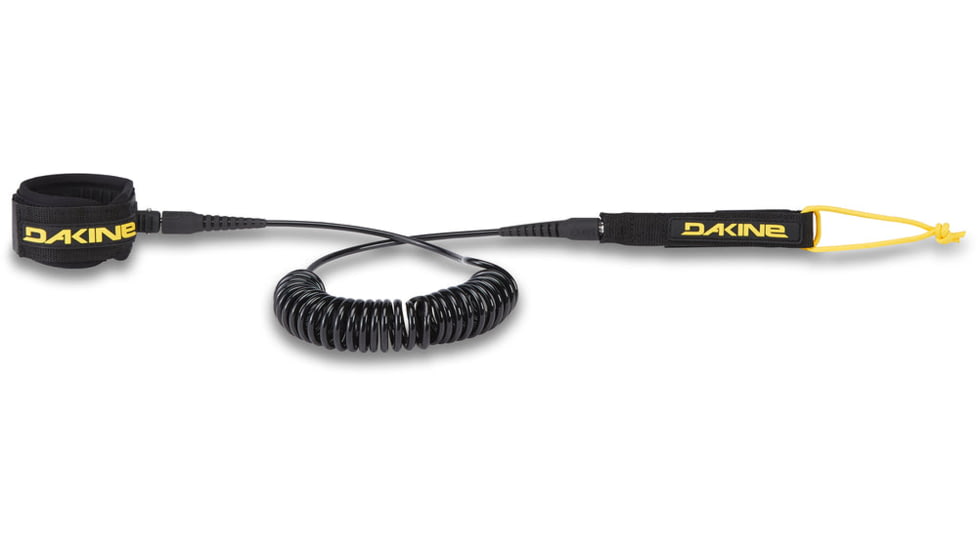 Dakine Sup Coiled Ankle Leash 10 X 3/16, Black, One Size, Black, One Size, D.100.5375.001.OS