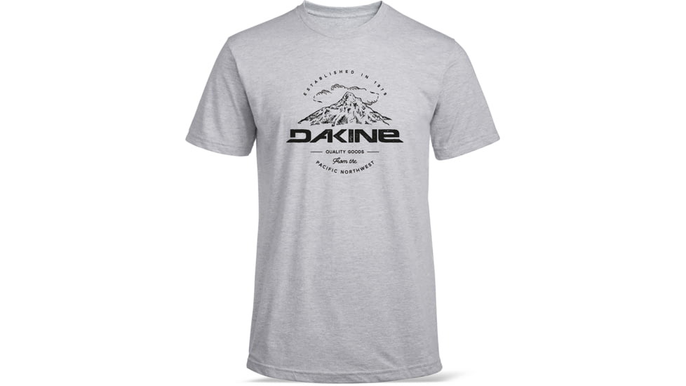 Dakine Tech-T Short Sleeve Shirt - Men's-Heathered Grey Mt. Hood-Small