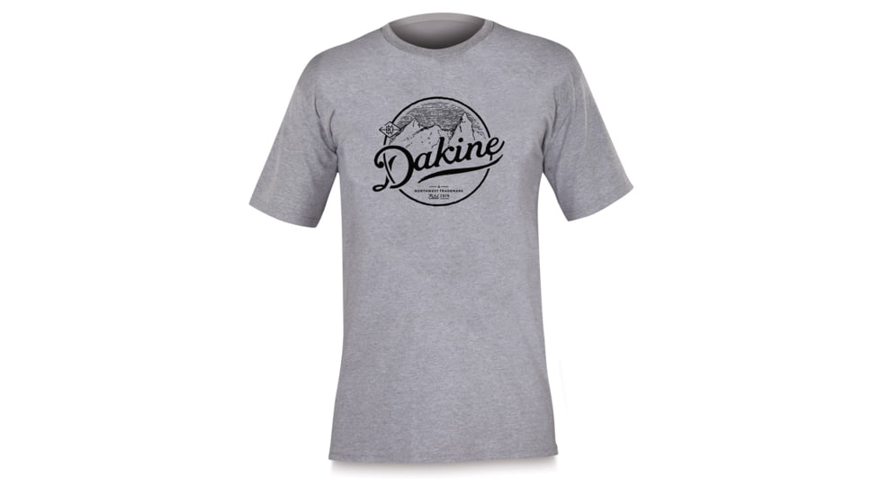 Dakine Tech-T Short Sleeve Shirt - Mens-Heathered Grey Peaks-X-Large