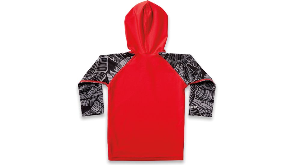 Dakine Toddler BoyS Hooded L-S, STENCIL PALM, 3T, 10001691-STEILLM-3T