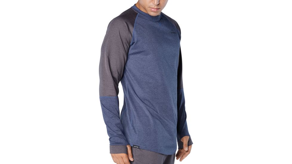 Dakine Union Mid Weight Crew - Mens, Night Sky / Black Heather, L, 12516-NKHT-L