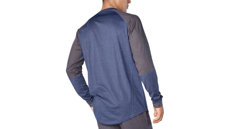 Dakine Union Mid Weight Crew - Mens, Night Sky / Black Heather, L, 12516-NKHT-L