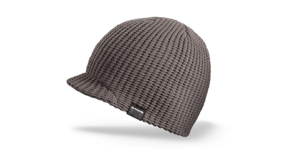 Dakine Waffle Visor Beanie - Mens-Charcoal (Clearance)