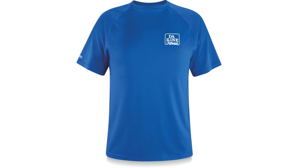 Dakine Waterman Short Sleeve Rashguard - Men's-Pacific-Medium