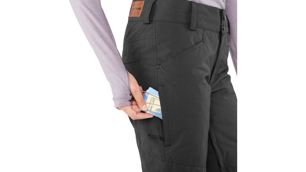 Dakine Westside Insulated Pant - Womens, Black, Extra Large, 10001968-BLACK-91M-XL