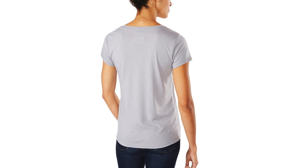 Dakine WomenS Da Mtn S-S Tech T, HEATHER DARK GREY, XS, 10001872--XS