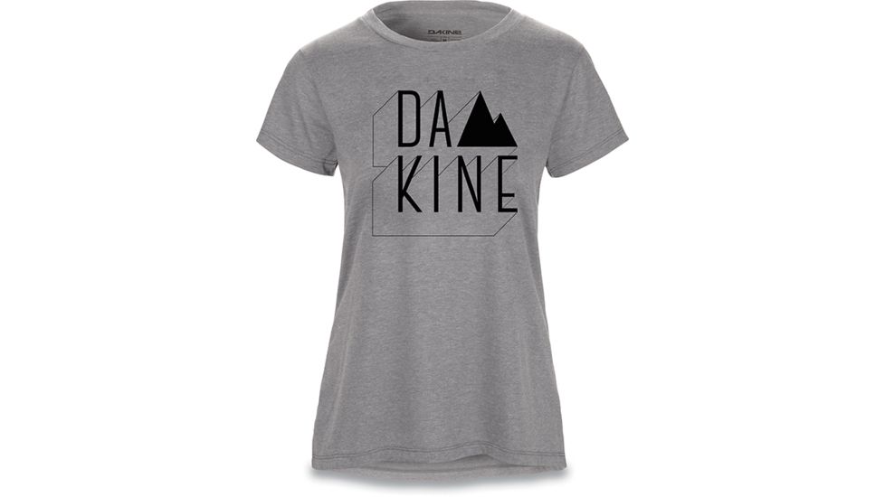 Dakine WomenS Da Mtn S-S Tech T, HEATHER DARK GREY, XS, 10001872--XS