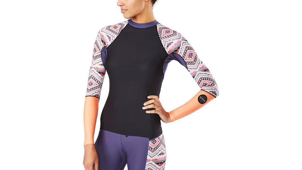 Dakine WomenS Flow Print Snug Fit L-S, LIZZY, S, 10001677-LIZZ