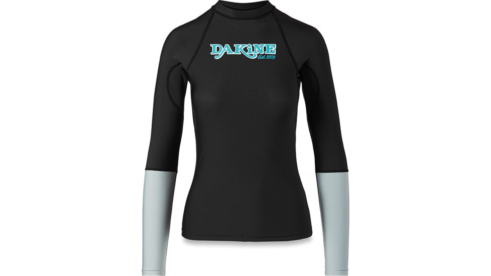 Dakine WomenS Flow Snug Fit L-S, BLACK, M, 10001678-LK-M