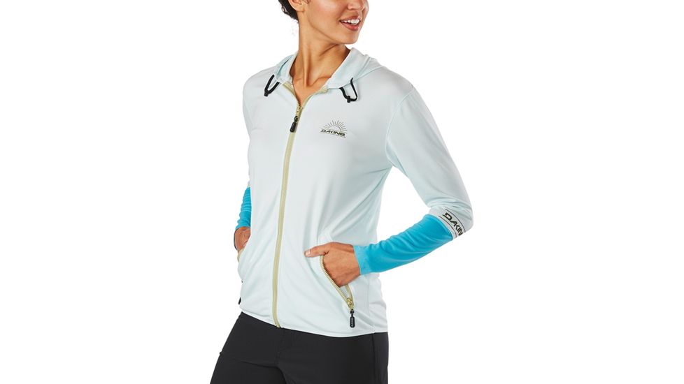 Dakine WomenS Freedom Front Zip Hoodie, BAY ISLANDS, M, 10001682-ISLS-M
