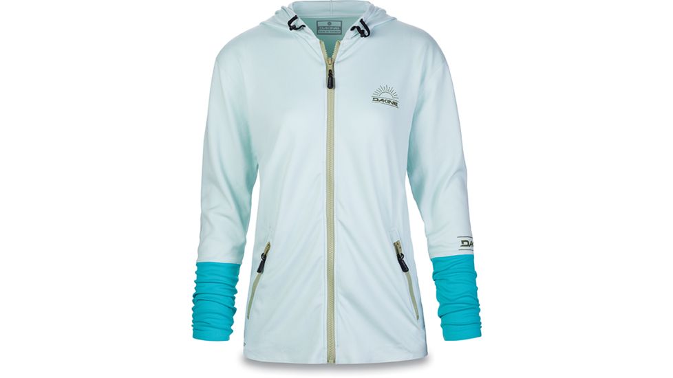 Dakine WomenS Freedom Front Zip Hoodie, BAY ISLANDS, M, 10001682-ISLS-M