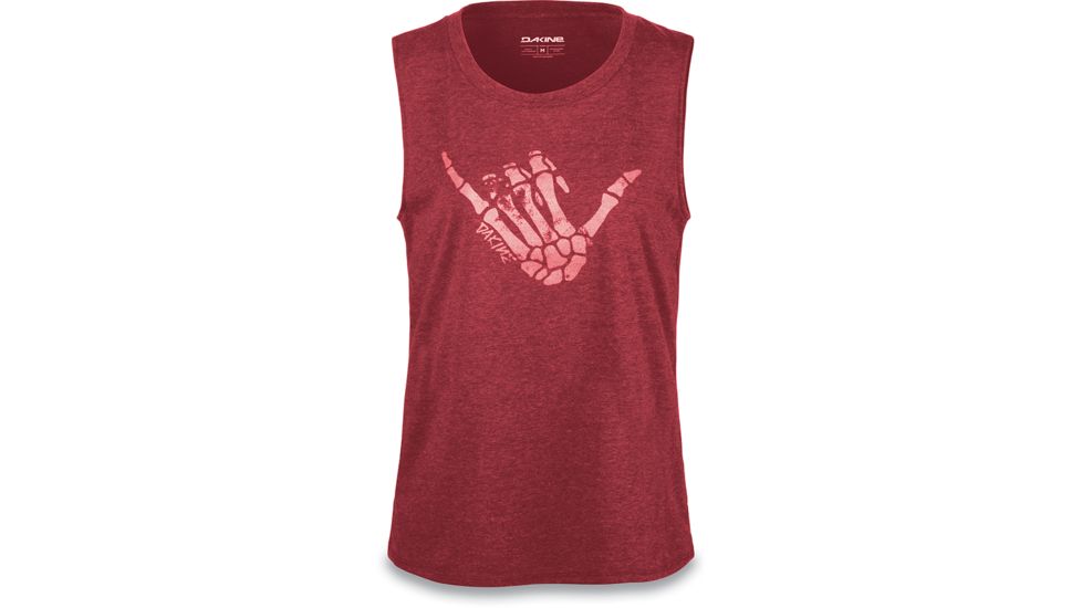 Dakine WomenS Shaka Tech Tank, HEATHER BURGUNDY, S, 10001873-ETE
