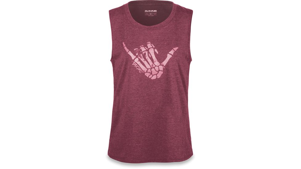 Dakine WomenS Shaka Tech Tank, HEATHER BURGUNDY, S, 10001873-ETE